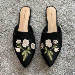 Embroidered Flats
